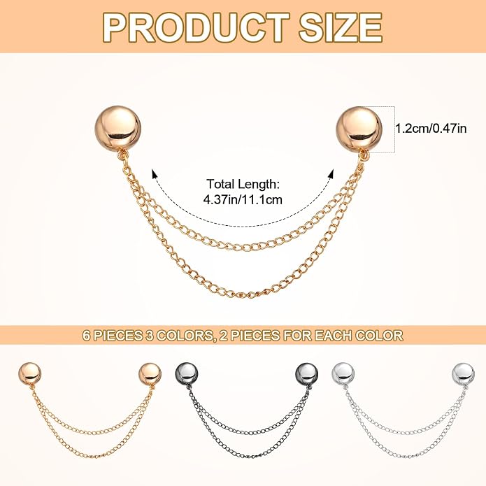 6pcs Magnetic Clothing Clips - Image 2