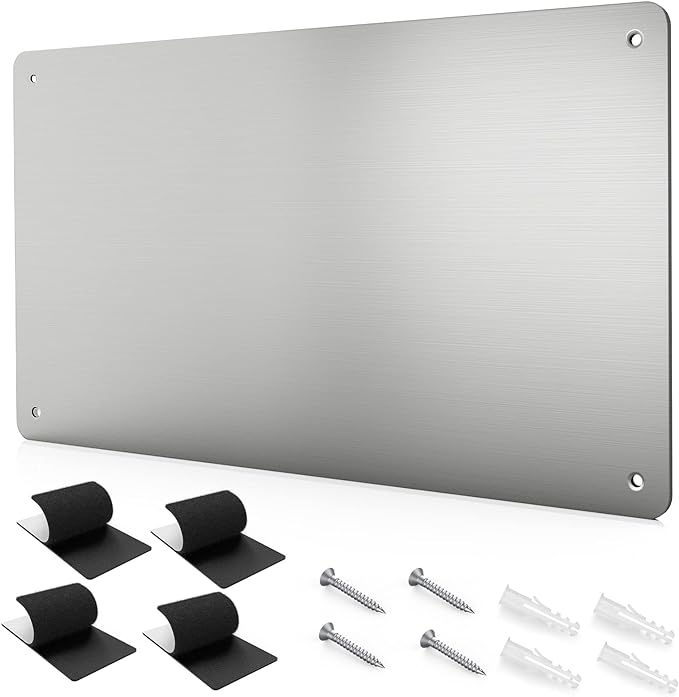 17.7" x 11.8" Stainless Steel Magnetic Board by XYK