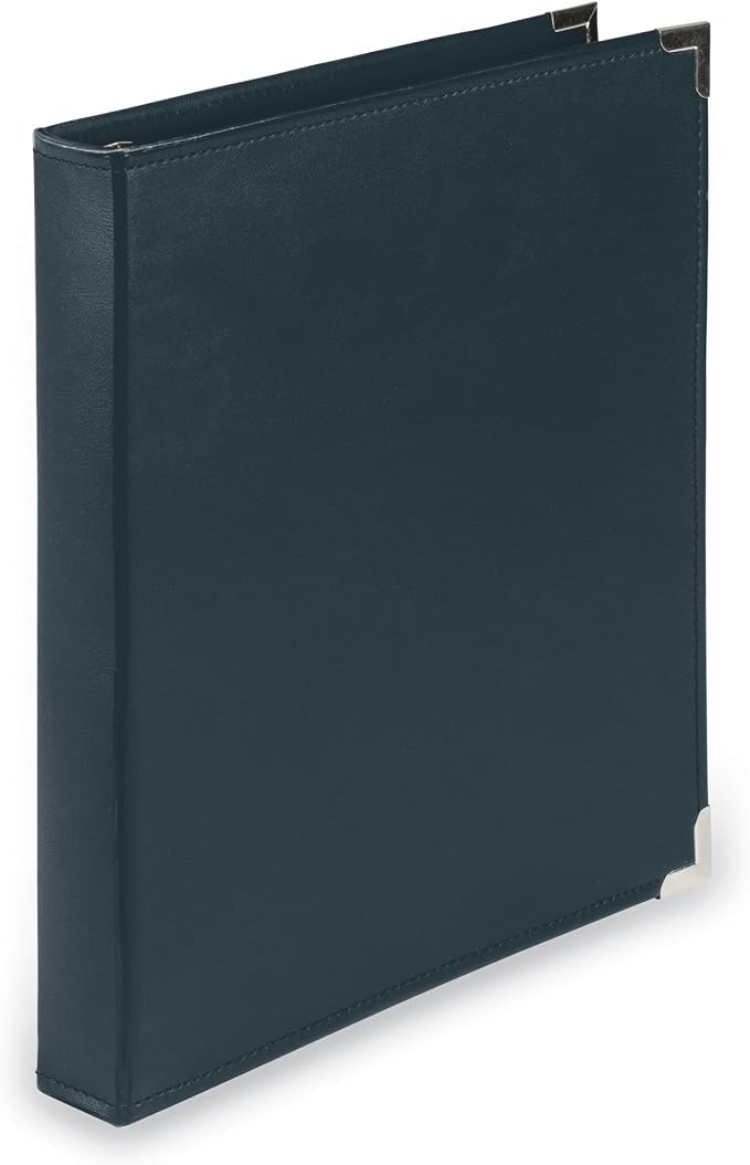 Samsill Classic Collection 3 Ring Leather Binder, Executive Presentation by Samsill