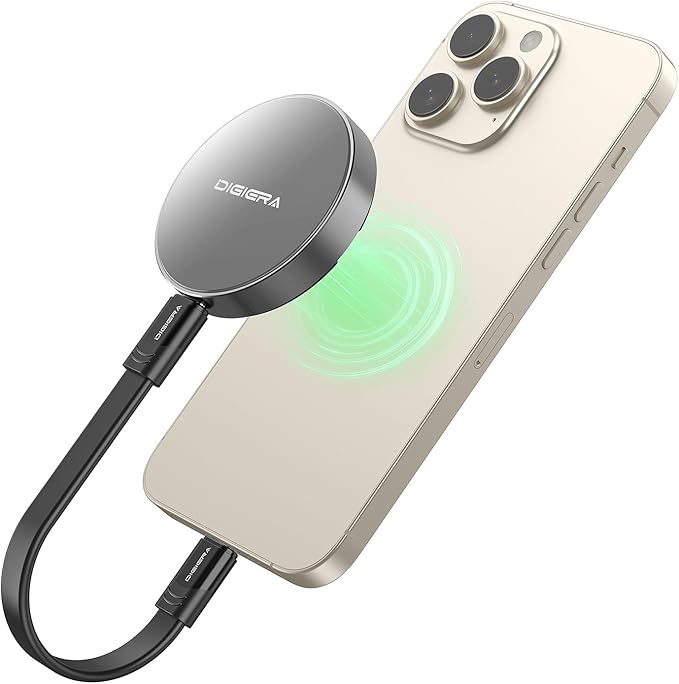 4TB Magnetic Portable SSD, External Solid State Drives with USB-C 3.2 Gen 2x2, Speed Up to 2000MB/s, Compact & Durable, Compatible with iPhone 15/16 Series and Other USB-C Devices, Grey-DeskLoop Office