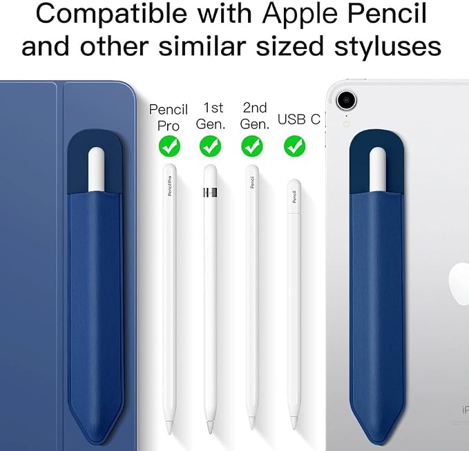 MoKo Pencil Holder Sticker Fit Apple Pencil Pro, Apple Pencil, Apple Pencil - Image 2