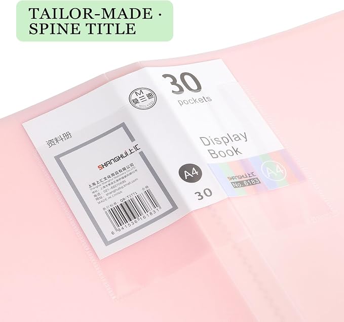 Tamaki Binder with Plastic Sleeves - Image 4