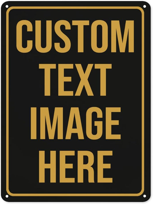 Custom Signs Outdoor Metal Sign Custom Sign Outdor Indoor Personalized Signs by Tmqytuox