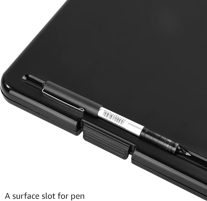 Amazon Basics Sturdy Plastic Storage Clipboard - Image 4
