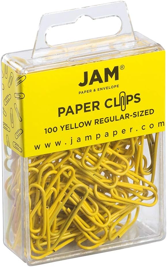 JAM PAPER Colorful Standard Paper Clips - Image 2