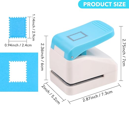 BAOFALI 2Pcs/Set 1.1x0.9 inch Rectangular Postage Stamp - Image 3