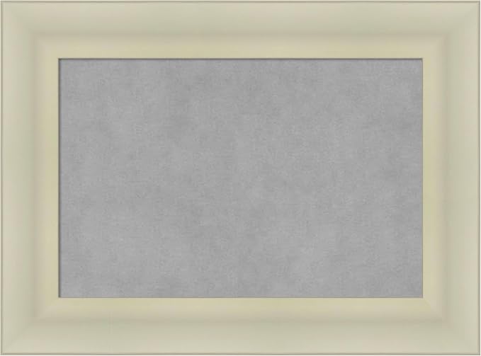 Amanti Art Silver Framed Magnetic Board 17x23 Small Vision Board by AmantiArt