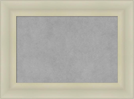 Amanti Art Silver Framed Magnetic Board 17x23 Small Vision Board by AmantiArt