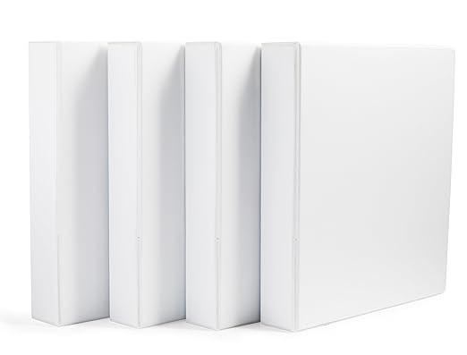Amazon Basics 3 Ring Binders, 1.5 Inch D-Ring Organizer by AmazonBasics