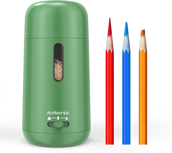 Automatic Electric Pencil Sharpener by Aniborsa