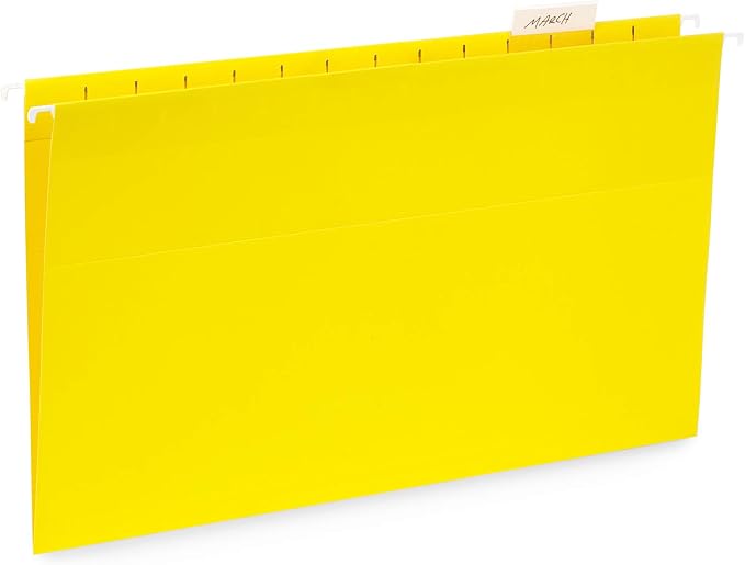 50 Legal Hanging File Folders, 50 Reinforced Hang Folders, Designed - Image 7