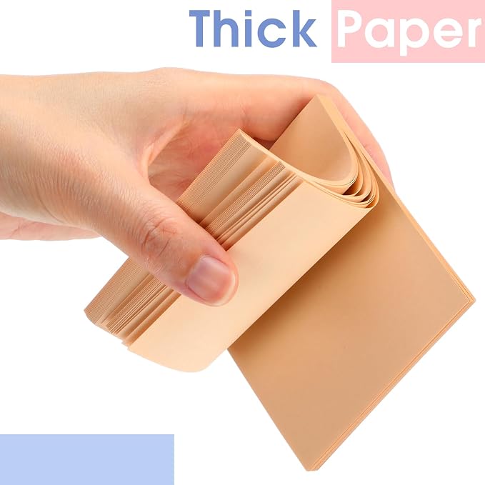Thenshop 12 Pads Morandi Pastels Sticky Notes 3''x3'', Self Stick Notes Pads - Image 4