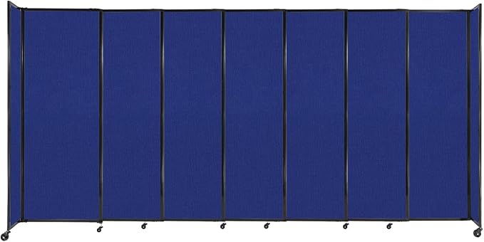 Versare Straightwall Sliding Portable Wall Partition | Freestanding Office by VERSARE