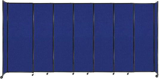 Versare Straightwall Sliding Portable Wall Partition | Freestanding Office by VERSARE