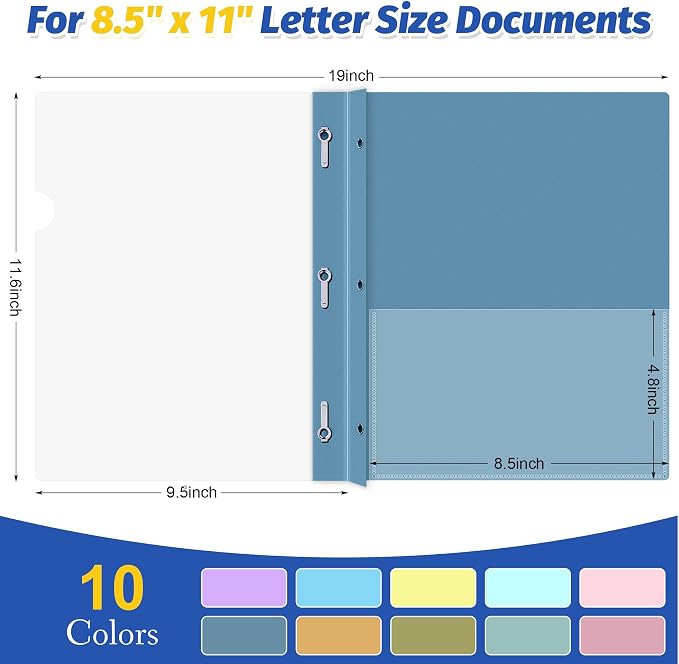 Ndsox 30 Pack Plastic Report Covers - Image 2