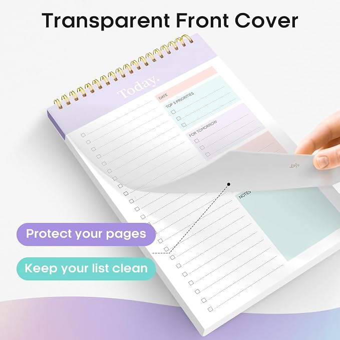 Taja 6 Pack of To Do List Notepad - Image 3