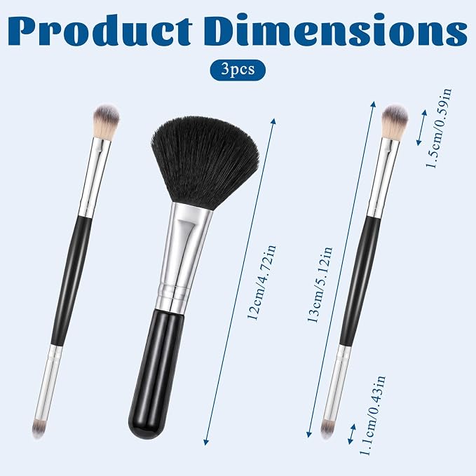 3 Pcs Keyboard Brush, Keyboard Cleaning Brush Car Dust Brushes Small Anti - Image 2