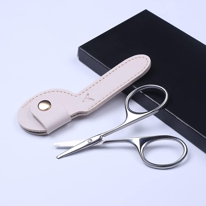 YOUYISI 3.75" Round Tip Safe Mini Pubic Hair Scissors - Image 5
