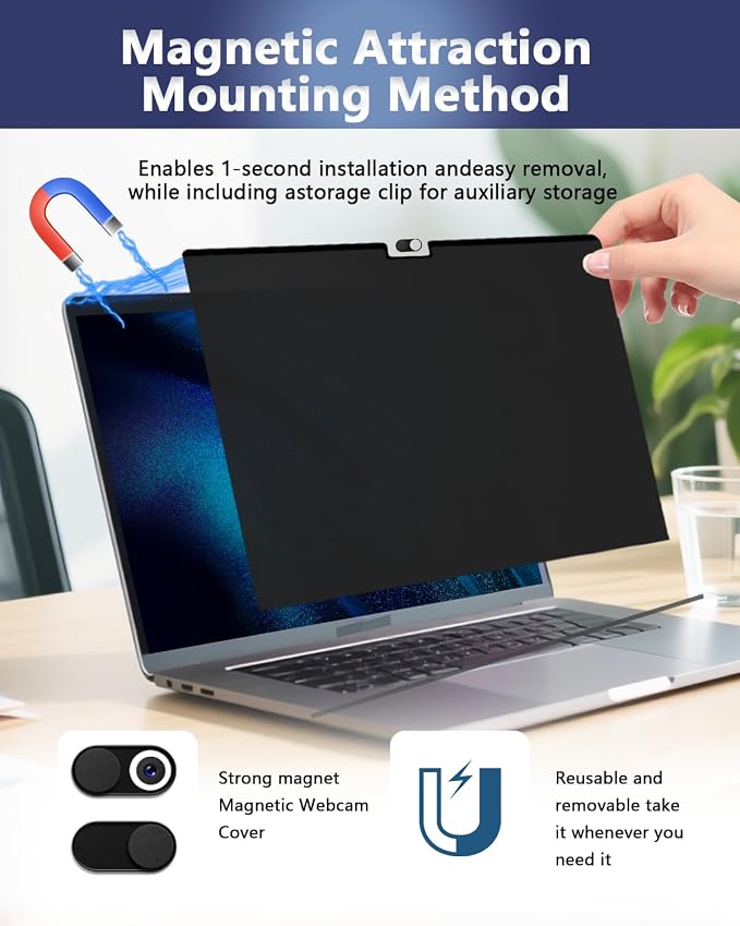 Magnetic Privacy Screen Protector - Image 5
