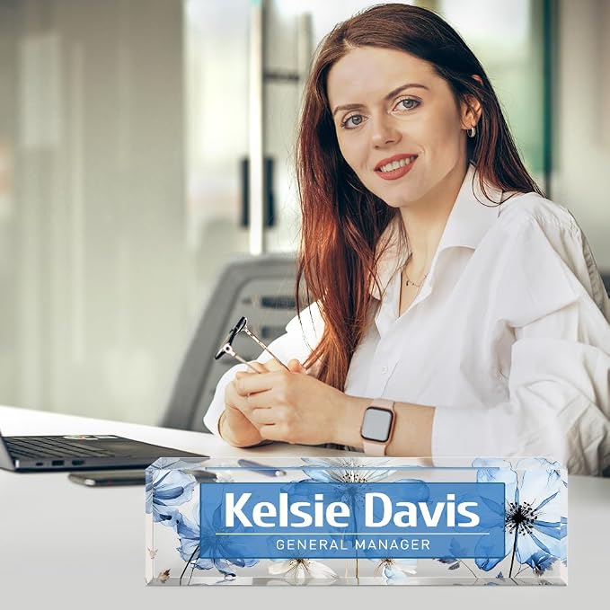 Custom Name Plate for Desk - Image 2