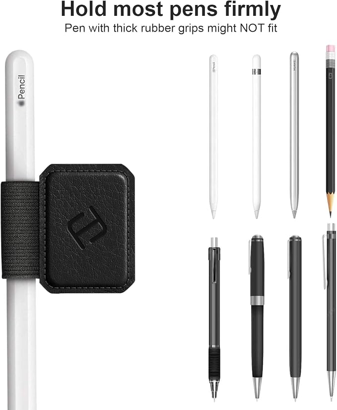 Fintie 4 Pack Pen Loop Holder for Apple Pencil Pro, Apple Pencil and Stylus Pens - Image 4
