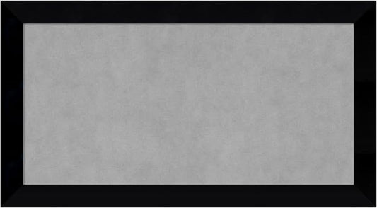 Amanti Art Black Framed Magnetic Board 15x27 Small Vision Board by AmantiArt