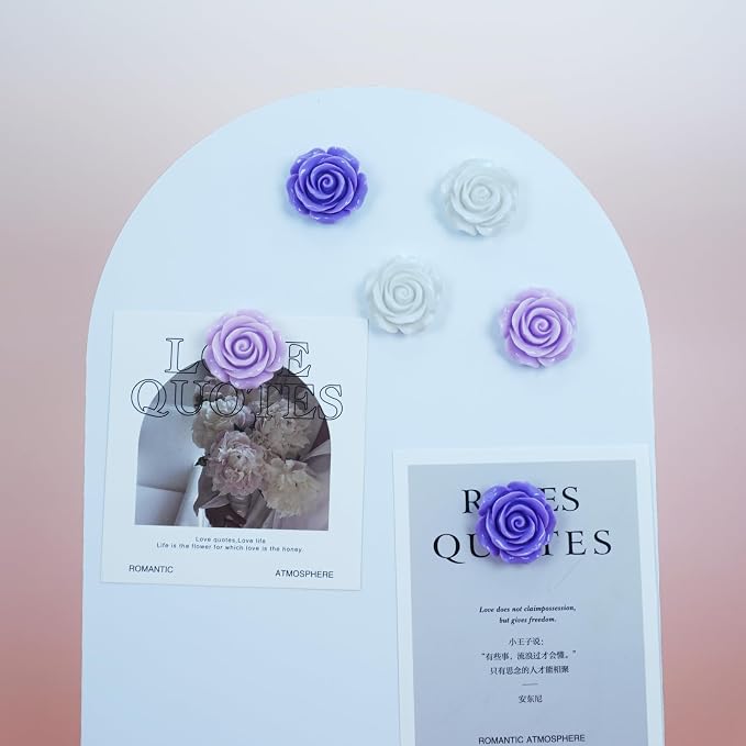 15pcs - Cute Flower Magnet, and Decoration - Image 6