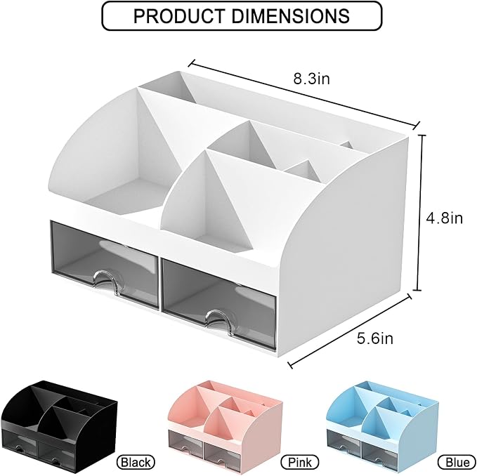 Makeup Organizer with Drawers, Cosmetic Storage - Image 3