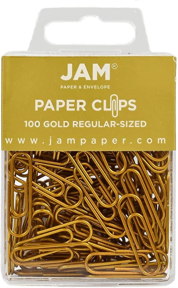 JAM PAPER Colored Standard Paper Clips by JAMPaper