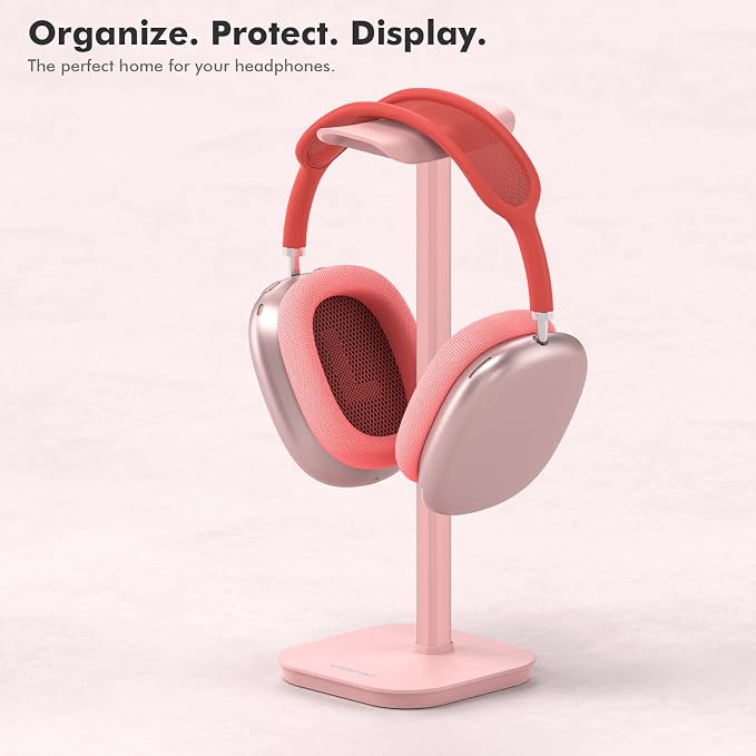 Headphone Stand, Desktop Headset Holder Desk Earphone Stand Aluminum Headset - Image 6