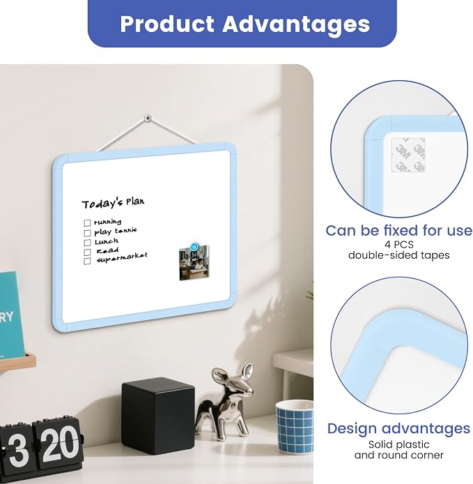 Small Wall White Board, Hanging Whiteboard - Image 5