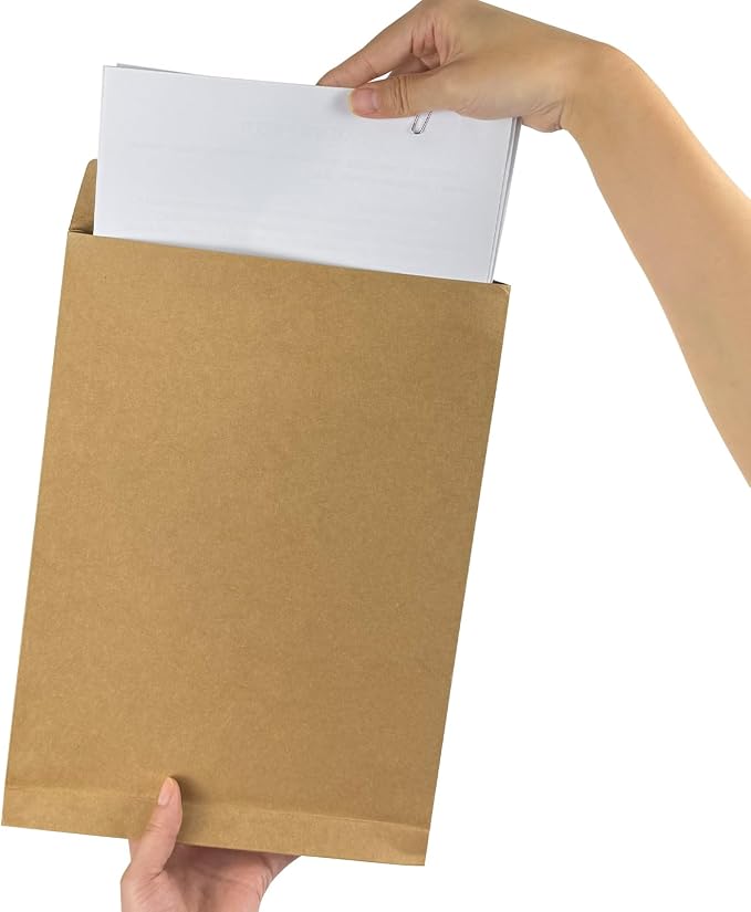 40 Pack Large Expandable Envelopes, 9.3x 13" Big Mailing Envelopes | - Image 7