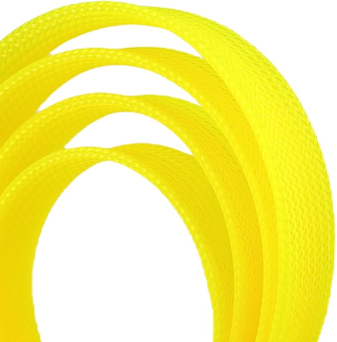 25ft PET Expandable Braided Cable Sleeve 5/8inch Pet Braided Cable Sleeve - Image 2