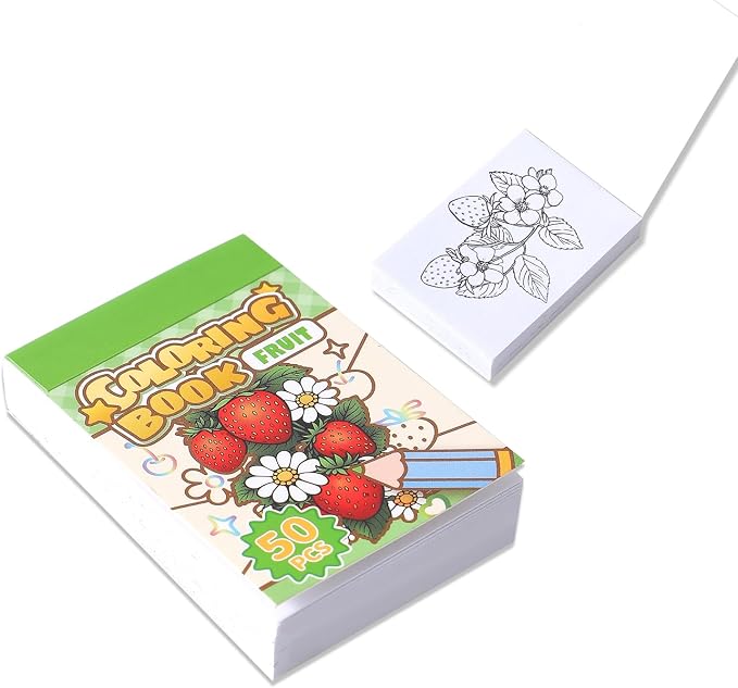 Women's Mini Coloring Book, 6 Pack Small Coloring Books - Image 4