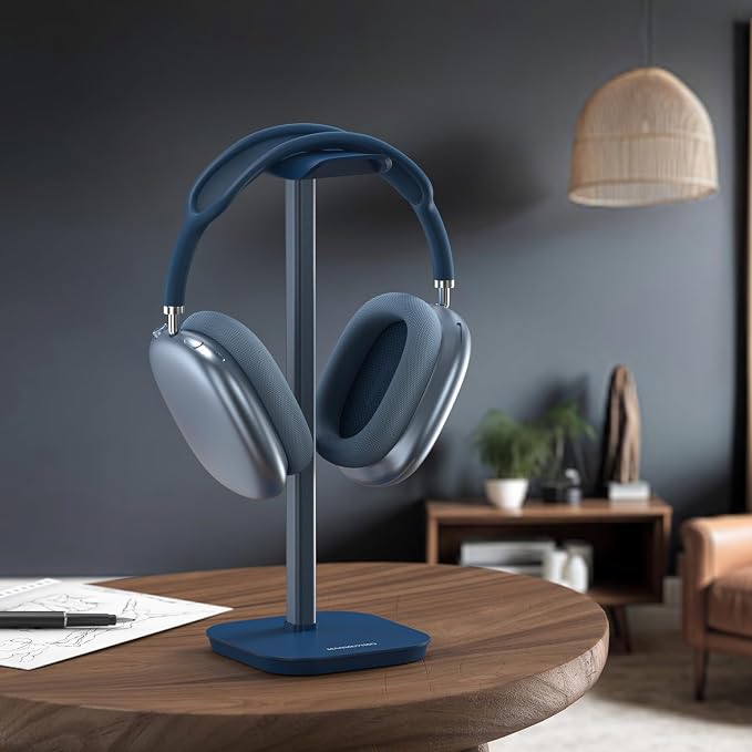 Headphone Stand, Desktop Headset Holder Heavy Base Desk Earphone Stand Aluminum - Image 7