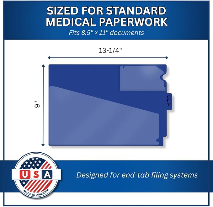 Doctor Stuff - Center Tab Vinyl Outguides, Diagonal Cut Front Pocket, Top - Image 5