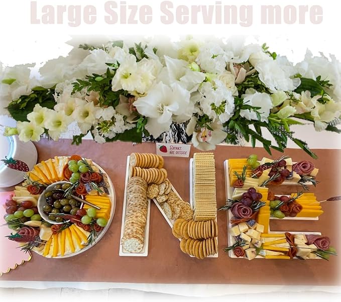3PCS Charcuterie Letter Fillable Trays - Image 3