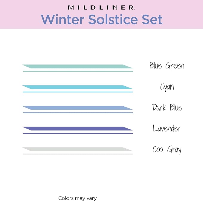 Zebra Pen Mildliner Dual-Tip Highlighter Set, Broad and Fine Tips, No Bleed - Image 3