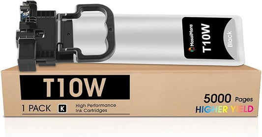 MasaiMara Remanufactured T10W T10W100 Black Compatible Ink Cartridge Replacement for WF-C5390 WF-C5890 WFC5390 WFC5890 Color Printers (1-Pack)-DeskLoop Office