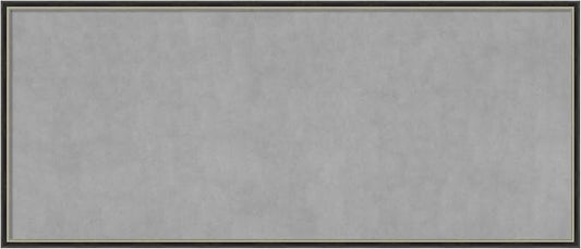 Amanti Art Black Framed Magnetic Board 21x49 Oversize Vision Board by AmantiArt