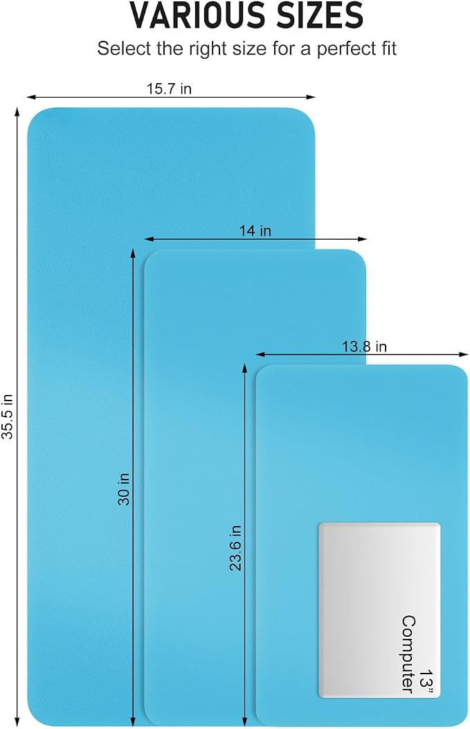 Desk Pad, Waterproof Laptop Computer Writing Mat - Image 6