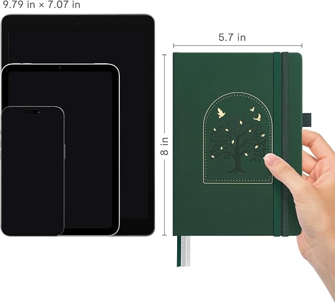 &And Per Se 365 Page Journal – A5 Hardcover Lined Notebook, One Book - Image 2