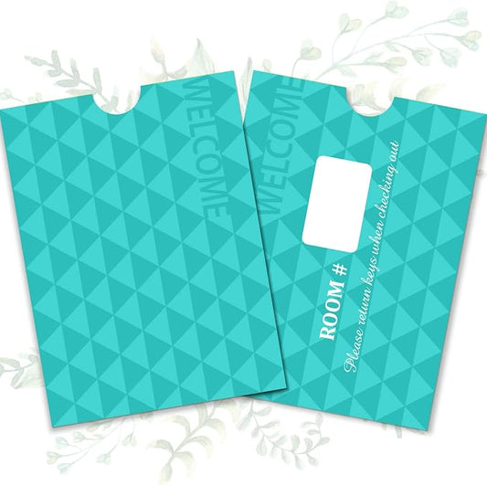 Qeeenar 2000 Pcs Envelopes Hotel Key Card Holder Sleeves Credit Sleeve Gift by Qeeenar