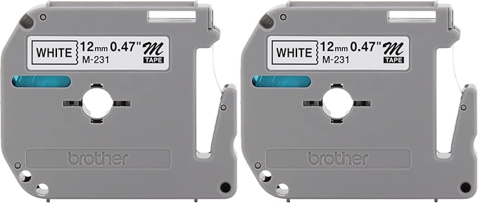 Brother M231 1/2in Labeling Tape by Unknown