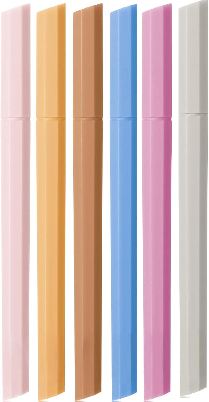 Mr. Pen- Aesthetic Highlighters No Bleed, 6 Pack, Chisel Tip | Cute Bible by MrPen