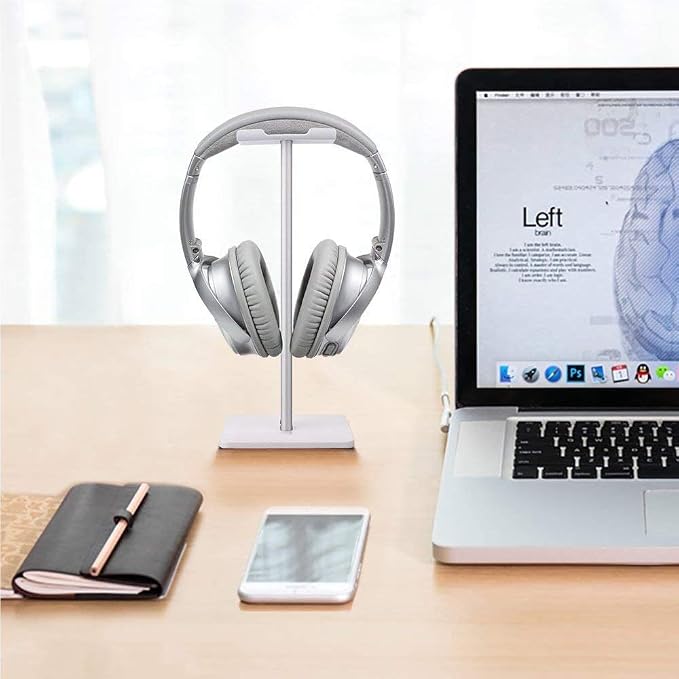Headphone Stand Gaming Headset Holder Universal Aluminum Metal Headphone Holder - Image 2