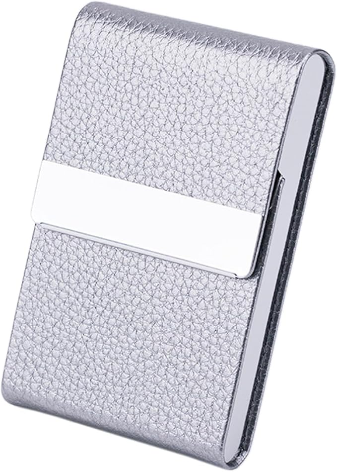 Business Card Holder with Ultra Slim Design, Business Card Case with Premium PU by Unknown