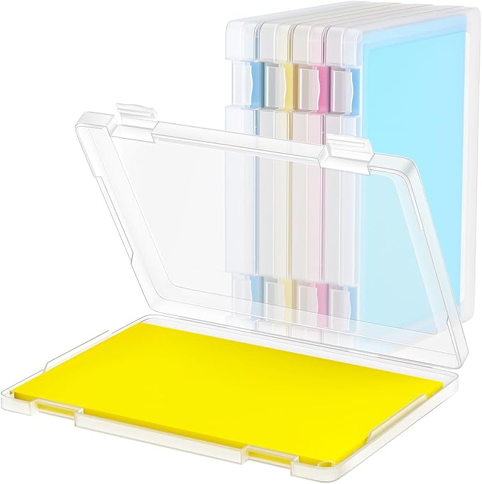 1 Pack A4 File Box Paper Organizers Holder, Transparent Document Paper Project by Bluedale