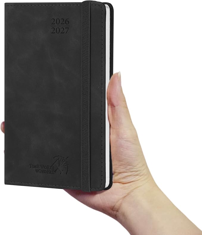 POPRUN 2026-2027 Pocket Planner Weekly and Monthly Academic Calendar by POPRUN