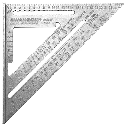 Swanson NA202 Metric Speed Square Layout Tool by SwansonTool